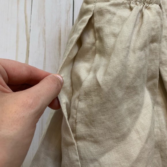 J crew paper bag style skirt size 2 W/ POCKETS - Picture 5 of 6